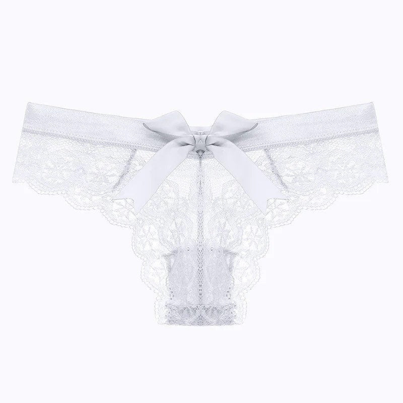 Bare Lace-up Bow Panty