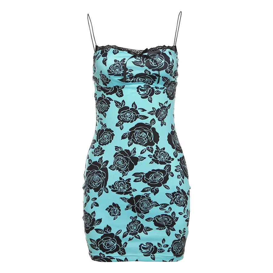 Twilight Floral Hot Girl Haze Dress