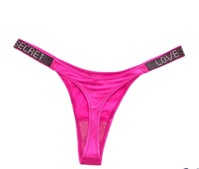 3-Pack Love Secret Thong Sets